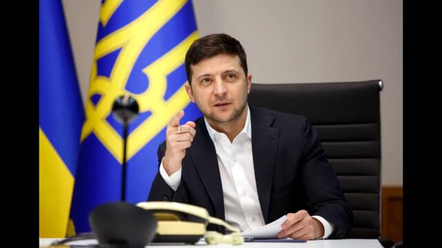 Срочно! Украинский президент Владимир Зеленский выступил за то, чтобы Россия признала ДНР и ЛНР.