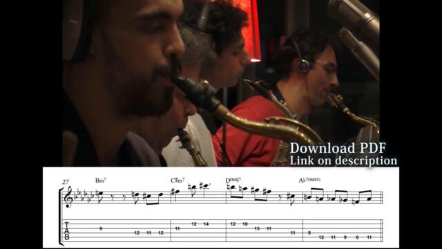 Zhivago by KURT ROSENWINKEL - Solo Transcription (w/Tabs)