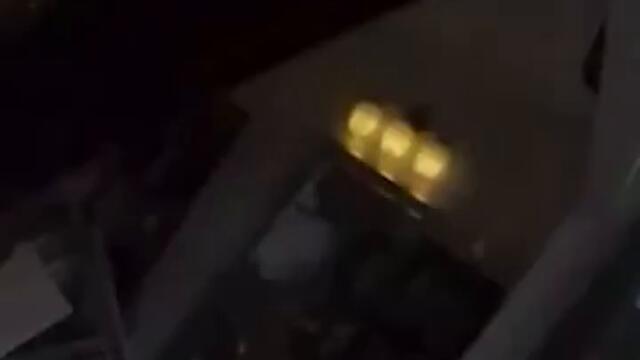 Raw: New video shows moments when car crashed through salon