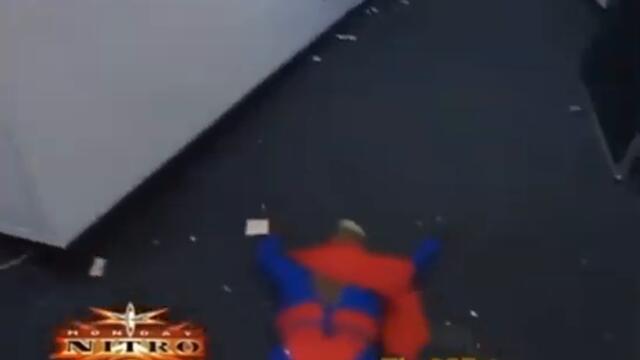 Beetlejuice gets hit by guitar