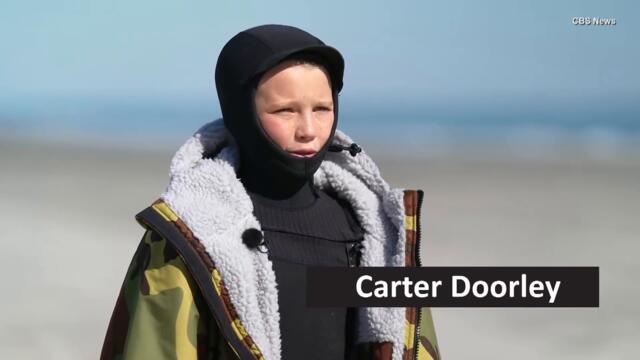 11-Year-Old New Jersey Boy Plans to Surf 1,000 Days Straight