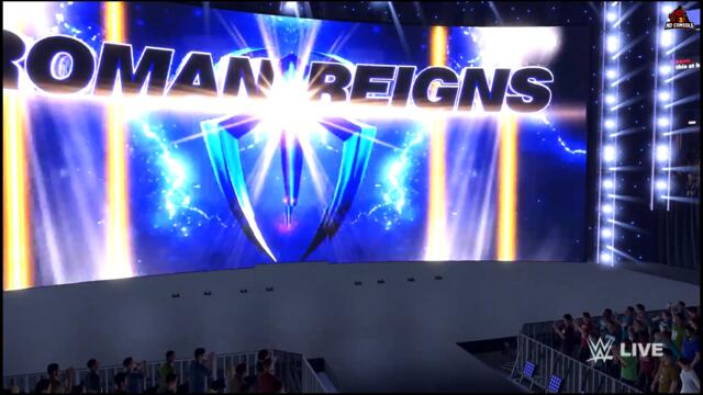 WWE 2K22 Full Entrance of Roman Reigns with Paul Heyman! PS5
