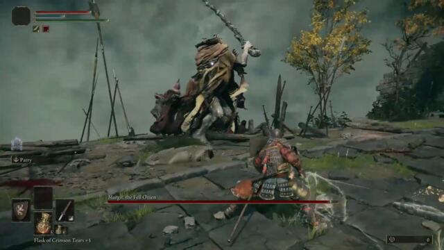 Margit The Fell Omen BOSS Fight