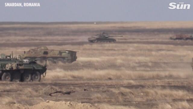 US & Romanian forces conduct 'Justice Eagle' military drills