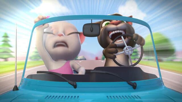 Дразнилки Говорящего Тома 🤪 БеЗуМнЫе фейлы |  Сборник мультиков 🔴 LIVE 🔥 Super Toons Animasyon 2022-03-12 19:16