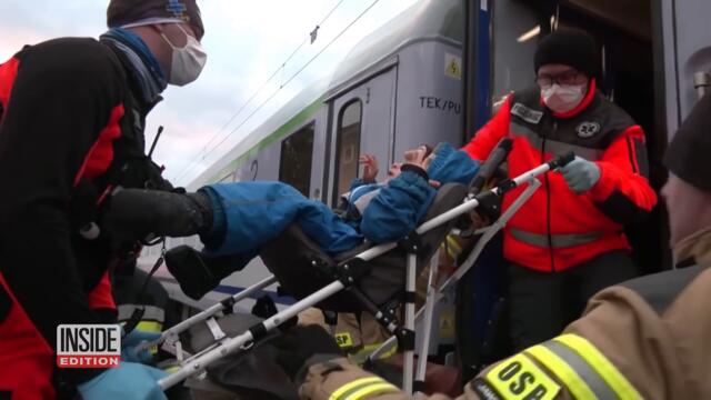 Sick Ukrainian Kids Needing Treatment Escape Fighting