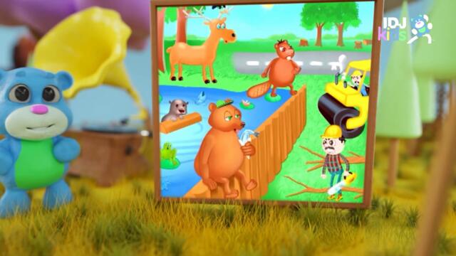 ХРАБЪР БОБЪР // ПЕСНИ ЗА ДЕЦА // @IDJKids BG & @Ranko Damjanovic