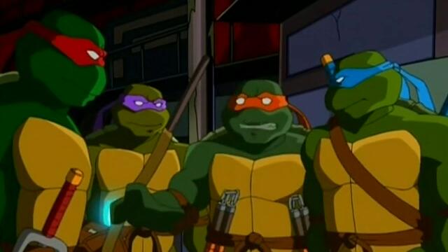 костенурките нинджа Сезон 1 Епизод 14 - Notes From The Underground, Part 2