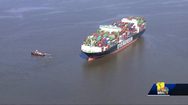 Officials: Weather may have been factor in stranding of Ever Forward