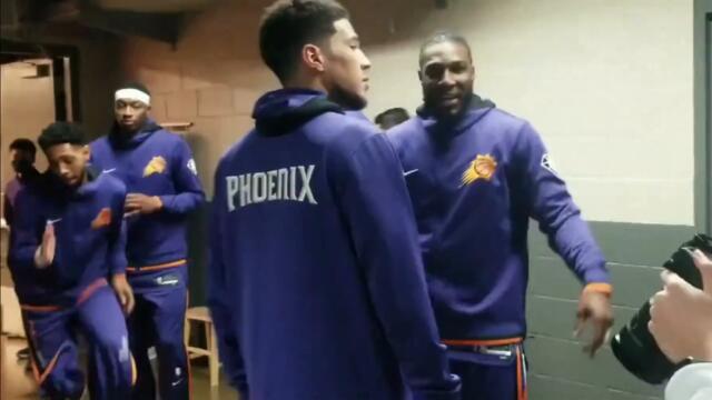 Phoenix Suns Pregame Rituals - NBA