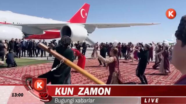 ХУШ ХАБАР.ТУРКИЯ ПРЕЗИДЕНТИ ВА ШАВКАТ МИРЗИЁЕВ ХОРАЗИМДА УЗГАЧА КУТИБ ОЛИНДИ.