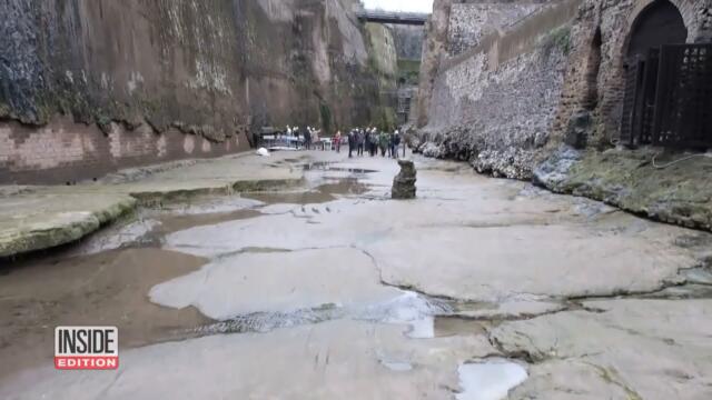 Robodog Patrols Ancient Ruins of Pompeii