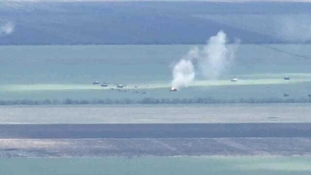 Украинские артилеристы в хлам разнесли гаубичную батарею на Херсонщине