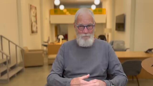 David Letterman thanks Rhode Island Hospital