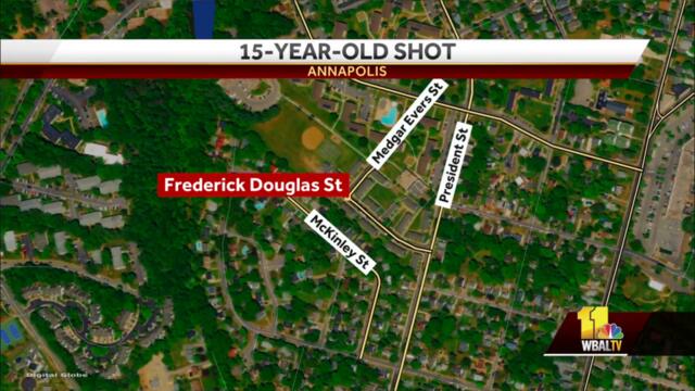 Police find teenager shot in Annapolis