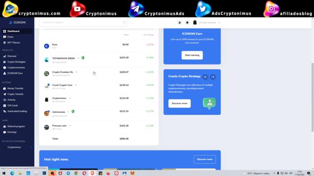 Mejor crypto copy trading automático en ICONOMI, estrategias para diversificar