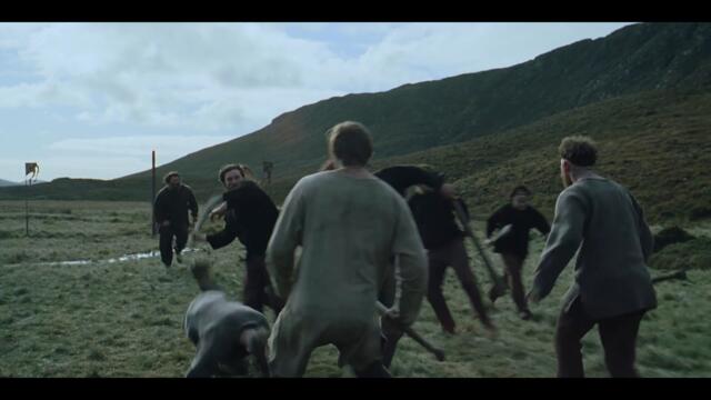 Викингът (2022) видео зад кадър „Воини от стомана“ с български субтитри