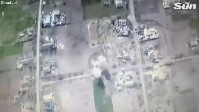 Ukrainian forces 'destroy Russian targets and pick off vehicles one by one'