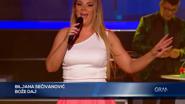 Biljana Secivanovic - Boze daj -  (Tv Grand 25.04.2022.)