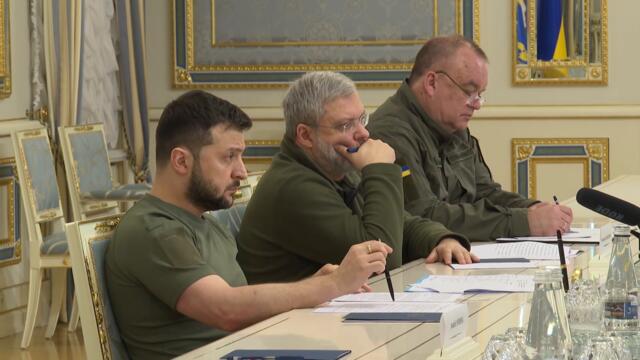 ​​Президент України Володимир Зеленський зустрівся з гендиректором (МАГАТЕ) Рафаелем Маріано Гросс