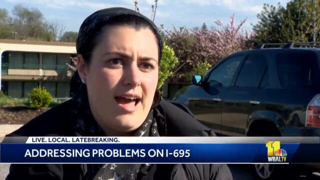 Group calls for more police patrols on I-695 amid complaints