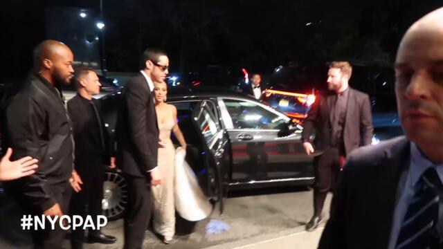 The Kardashians & Pete Davidson return to the Ritz Carlton HOTEL then check out after the Met Gala