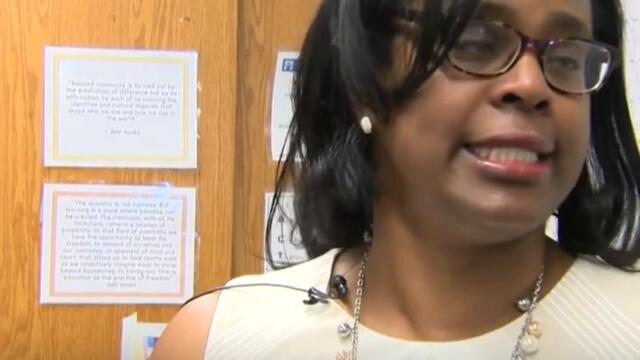 Berol Dewdney is Baltimore's 2022 Teacher of the Year