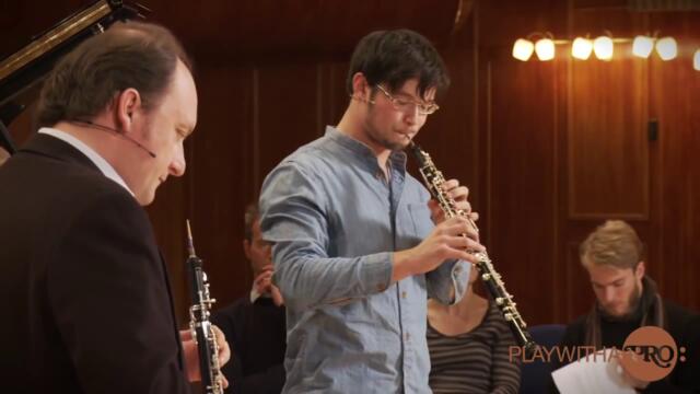 Oboe lessons, Leleux Oboe Masterclass, Mozart oboe concerto