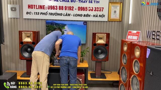 Tốp 1 loa full bán chạy nhất Đã Về Với Anh Tuấn / Thái Nghuyên, loa b12 đẩy D50s, mic w321