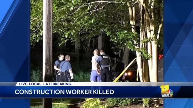 Construction worker fatally struck, Davidsonville man charged