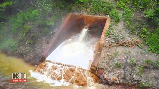 ‘Devastated’ River Runs Red