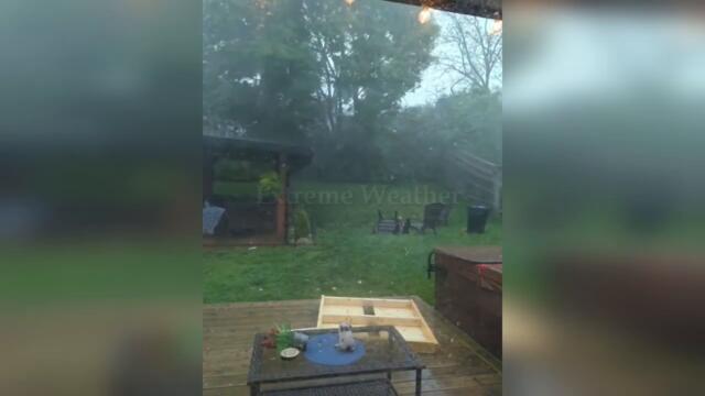 Apocalypse in Canada! A terrible storm has hit Ontario and Quebec!