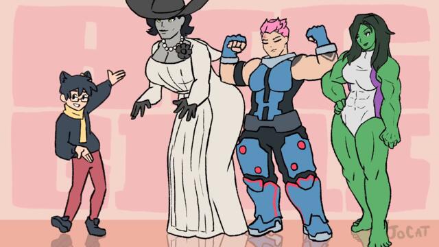 I Like Girls - JoCat Animation