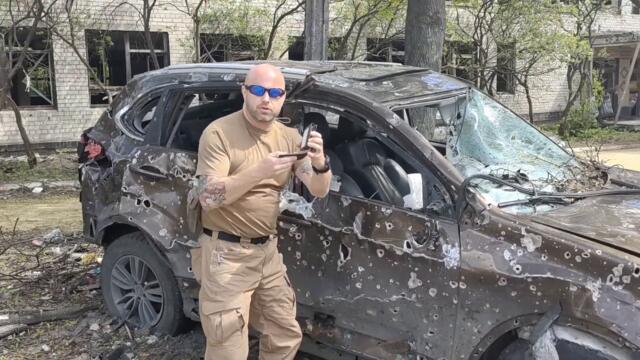 Американський солдат в Україні- Харків ( Субтитри) American solder in Ukraine Kharkiv