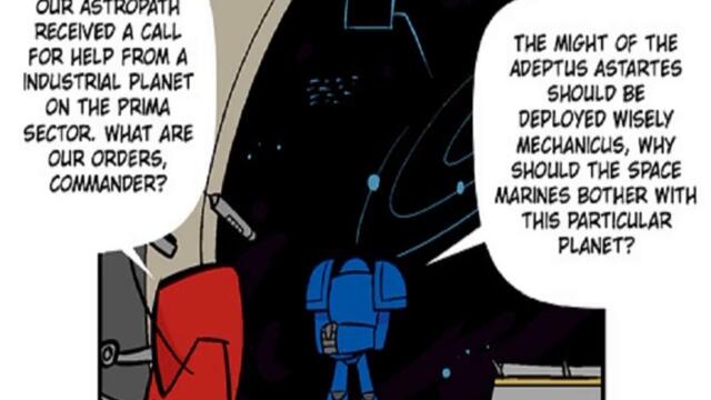 The Power of Purity Seals | Warhammer 40k comic dub