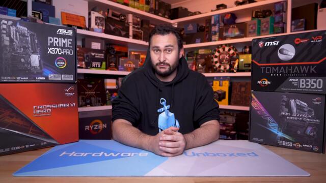 Ryzen 7 5800X3D on B350 & X370, 5 Year Old Motherboard Benchmark