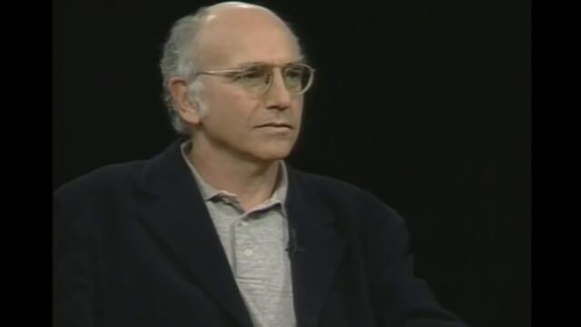 Larry David interviewed by Charlie Rose 1998