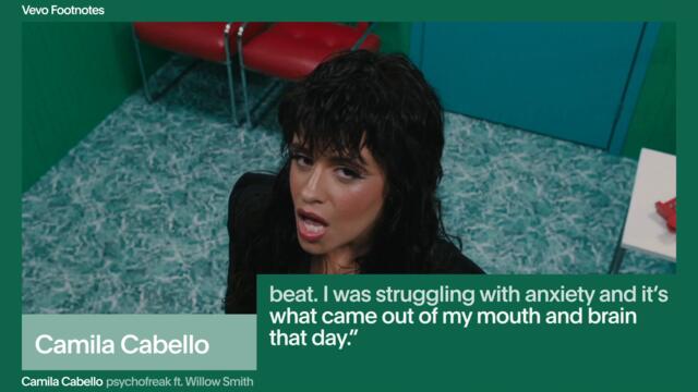Camila Cabello - The Making of 'psychofreak' (Vevo Footnotes) ft. WILLOW