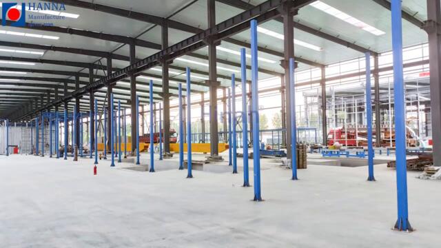 Full Automated Powder Coating Line Installation Site
