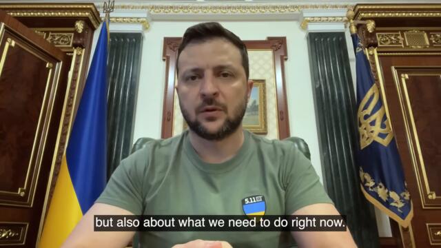 Обращение Президента Украины Владимира Зеленского по итогам 131-го дня войны (2022) Новости Украины
