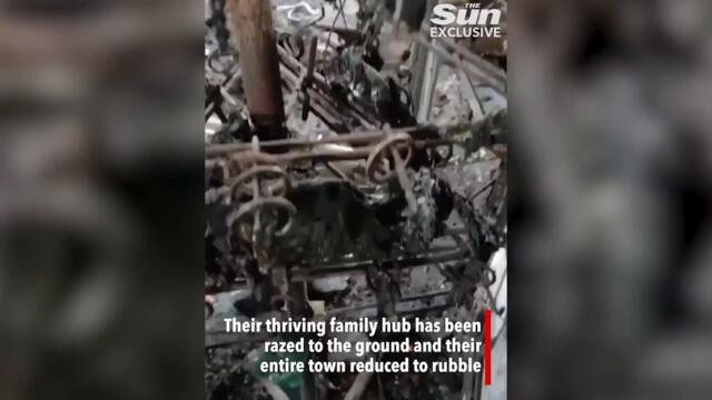 Family who fled Russians return home 4 months later to find loyal dog waiting for them