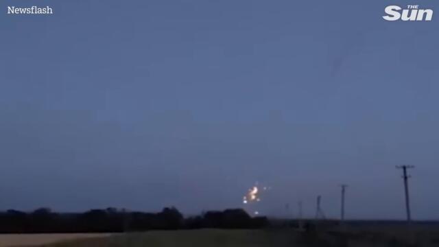 Ukrainian air defence systems shoot down Russian missiles