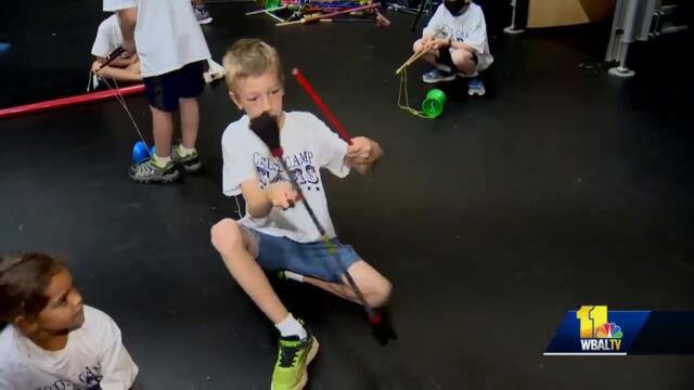 Kids learn skills, how to get laughs at Circus Camp Stars