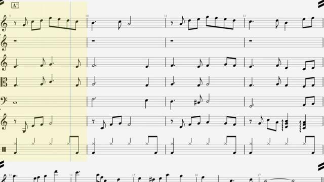 Romancing Saga - "騎士の誇り" (Full Band Score)