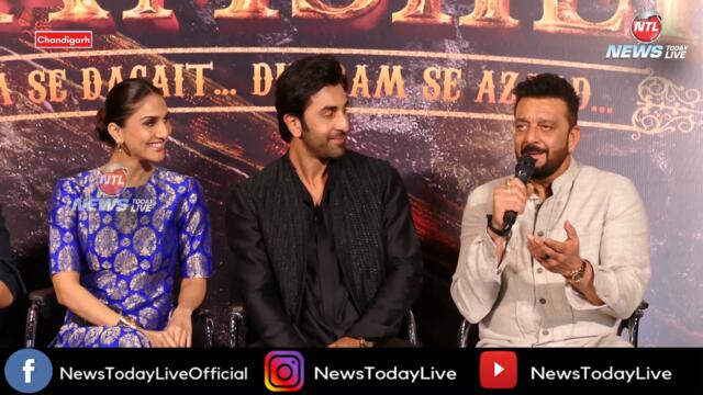 Shamshera Starcast Reaches Chandigarh Ranbir Kapoor Sanjay Dutt Vaani Kapoor Karan | News Today Live