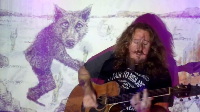 A Wolf Descends Upon the Spanish Sahara (Fair to Midland Cover) - Sentinel