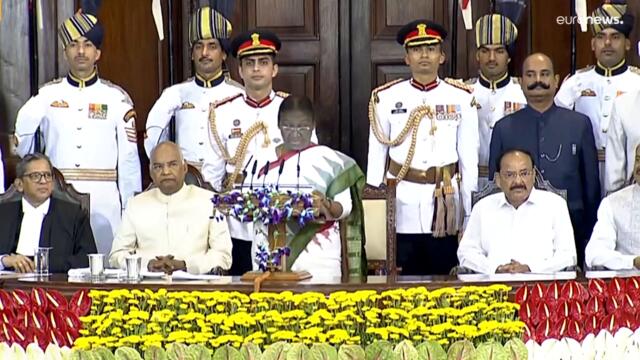 Первый президент Индии "из племён"