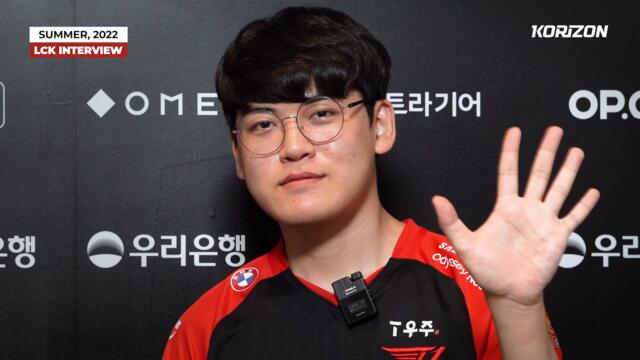 Gumayusi: I'd like to thank Faker for the Pentakill, he inted the Orianna ult