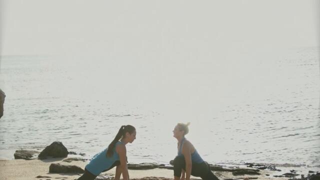 How to do Down Dog to full Leg Lunge (Beginners)