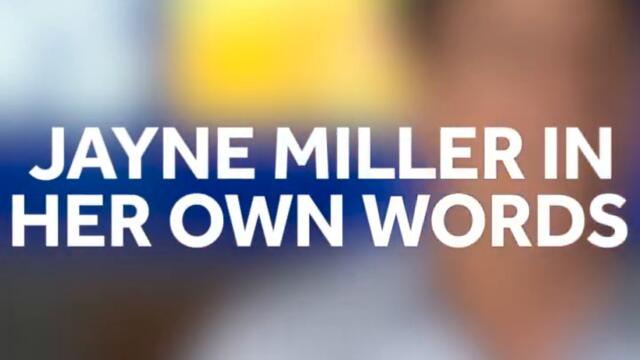 Jayne Miller reflects on her career in her own words